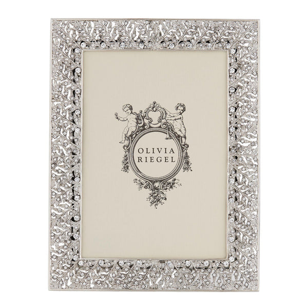 Load image into Gallery viewer, Olivia Riegel Silver Florence 5" x 7" Frame