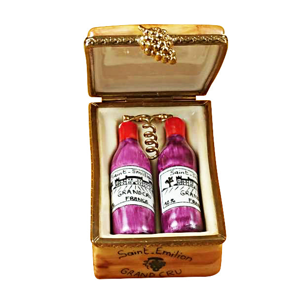 Load image into Gallery viewer, Rochard "Wine Crate Taster Set" Limoges Box