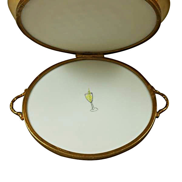 Load image into Gallery viewer, Rochard "Caviar & Champagne" Limoges Box