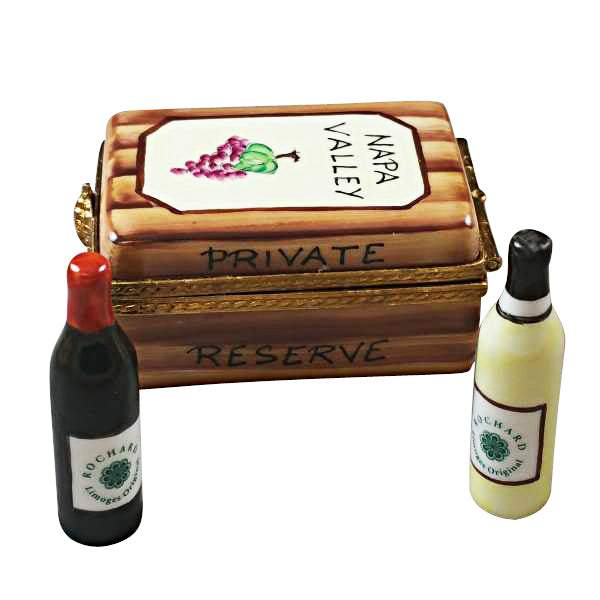 Load image into Gallery viewer, Rochard "Napa Valley Wine Crate" Limoges Box