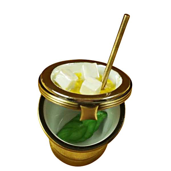 Load image into Gallery viewer, Rochard "Mint Julep Glass" Limoges Box