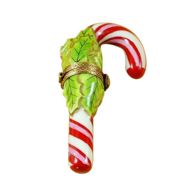 Load image into Gallery viewer, Rochard "Candy Cane" Limoges Box