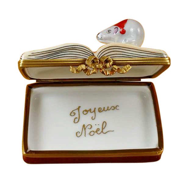 Load image into Gallery viewer, Rochard "Twas the Night Before Christmas Book" Limoges Box