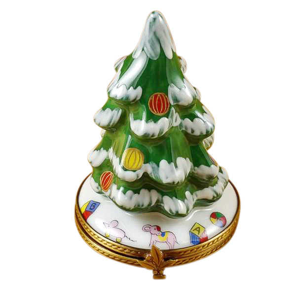 Load image into Gallery viewer, Rochard "Christmas Tree" Limoges Box