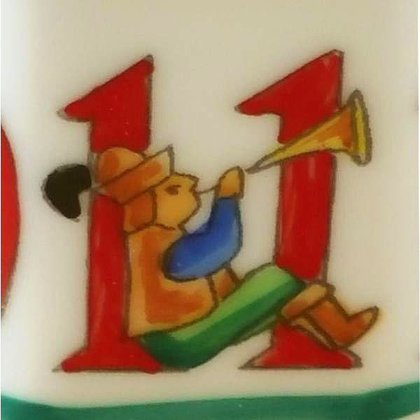 Load image into Gallery viewer, Rochard "Twelve Days of Christmas with Removable Porcelain Wreath" Limoges Box