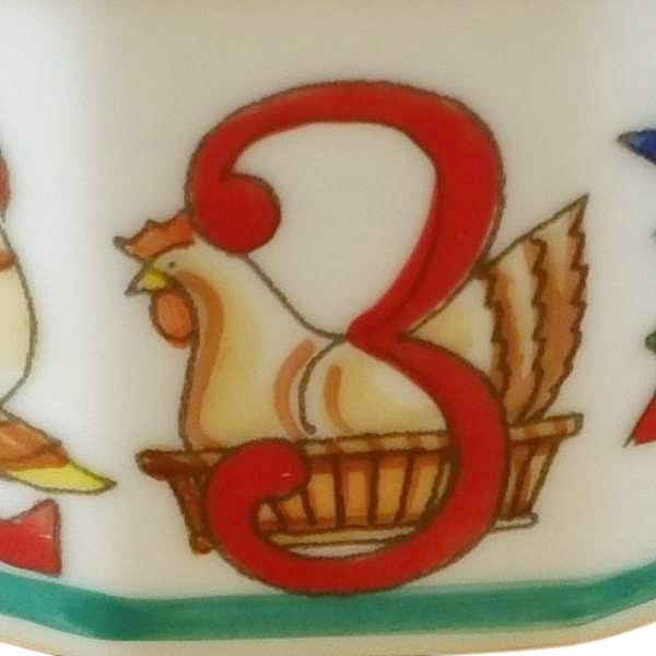 Load image into Gallery viewer, Rochard "Twelve Days of Christmas with Removable Porcelain Wreath" Limoges Box