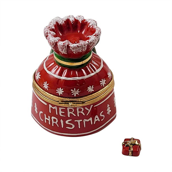 Load image into Gallery viewer, Rochard "Gift Bag with Present" Limoges Box