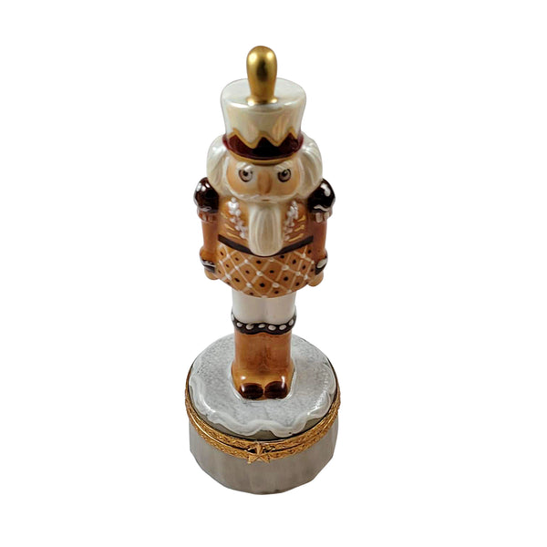 Load image into Gallery viewer, Rochard "Gingerbread Nutcracker" Limoges Box