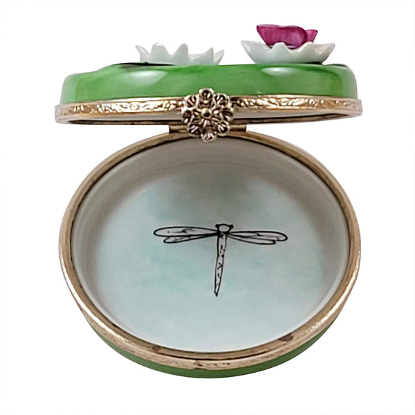 Load image into Gallery viewer, Rochard "White Water Lilies" Limoges Box