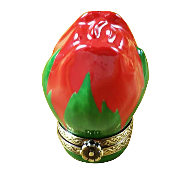 Load image into Gallery viewer, Rochard "Mini Red Rose Bud" Limoges Box