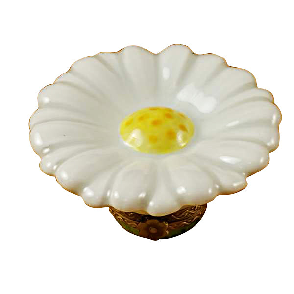 Load image into Gallery viewer, Rochard "White Daisy" Limoges Box