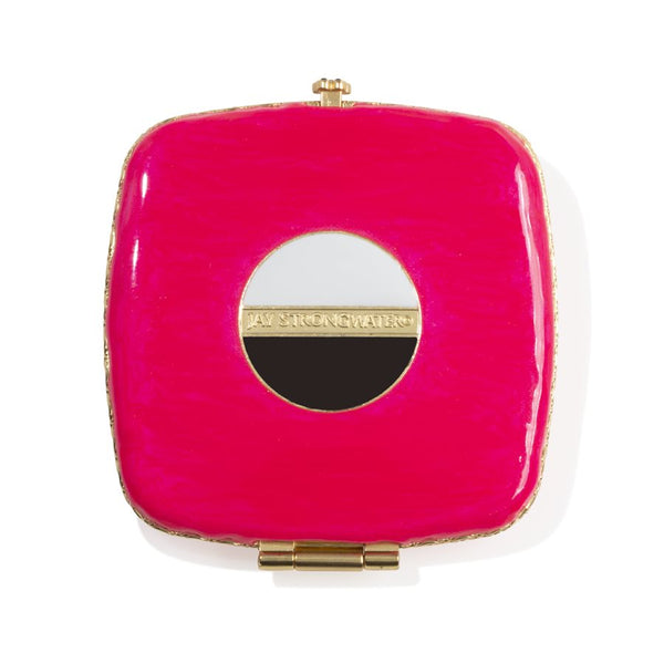 Load image into Gallery viewer, Jay Strongwater Liza - 3" Square Wow Compact