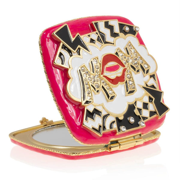 Load image into Gallery viewer, Jay Strongwater Liza - 3" Square Wow Compact