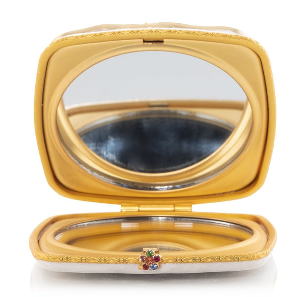 Load image into Gallery viewer, Jay Strongwater Lia Rainbow Zebra Compact