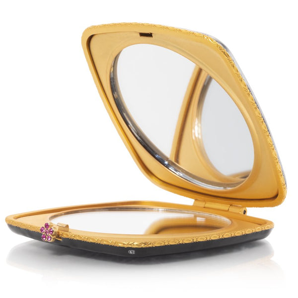 Load image into Gallery viewer, Jay Strongwater Lilah Skull Compact