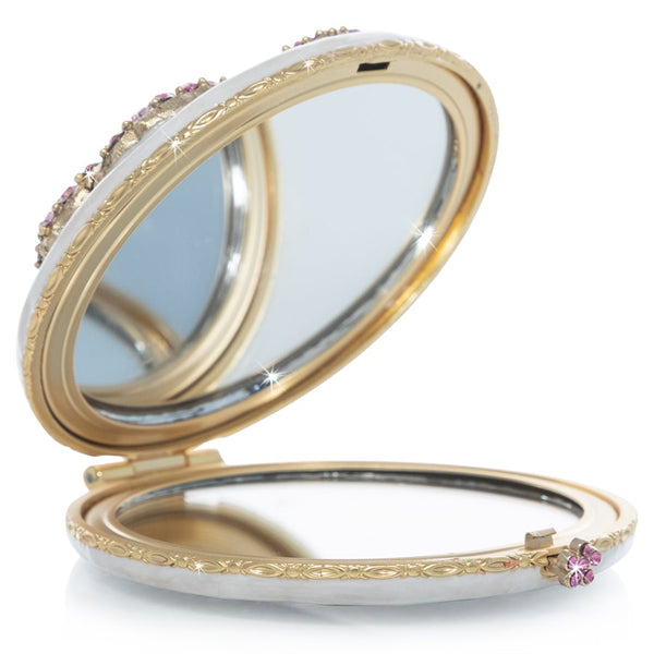 Load image into Gallery viewer, Jay Strongwater Peony Compact