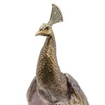 Load image into Gallery viewer, Jay Strongwater Theseus Grand Peacock Figurine