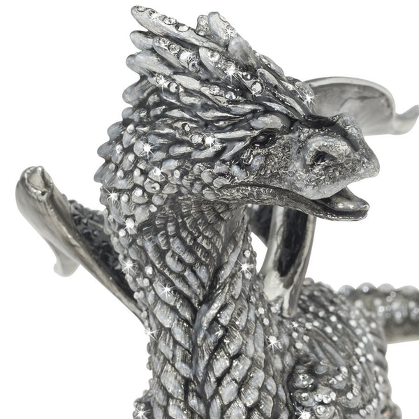 Load image into Gallery viewer, Jay Strongwater Azazel Regal Dragon Figurine