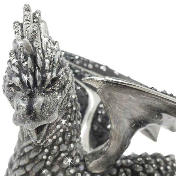 Load image into Gallery viewer, Jay Strongwater Azazel Regal Dragon Figurine