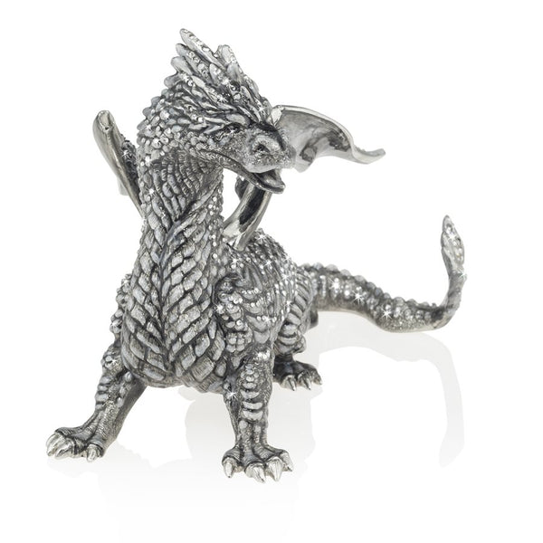 Load image into Gallery viewer, Jay Strongwater Azazel Regal Dragon Figurine