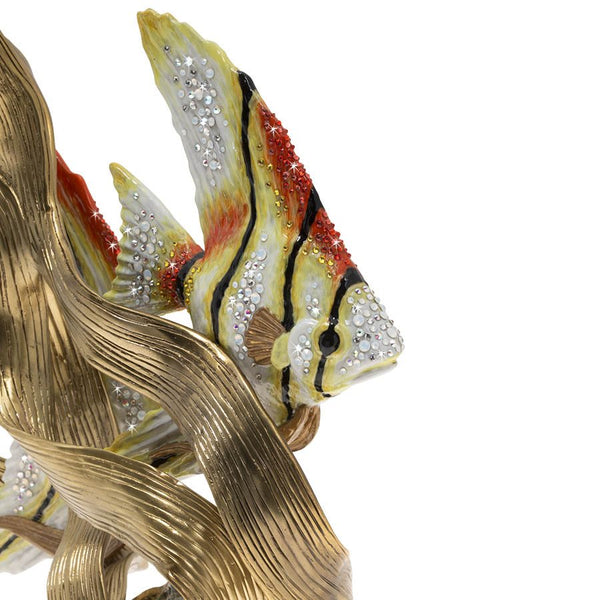 Load image into Gallery viewer, Jay Strongwater Simone & Jacques - Swimming Angel Fish