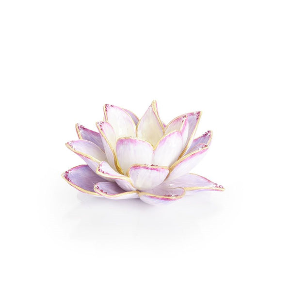 Load image into Gallery viewer, Jay Strongwater Kamal Lotus Table Objet