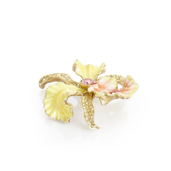 Load image into Gallery viewer, Jay Strongwater Leya Orchid Table Objet