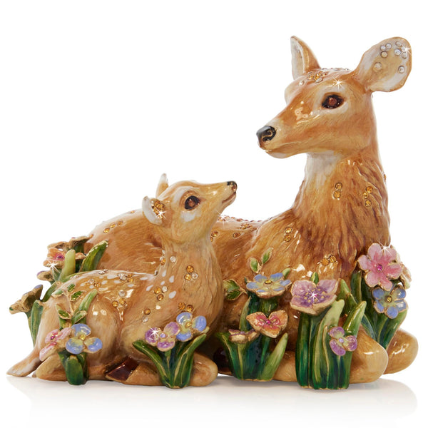 Load image into Gallery viewer, Jay Strongwater Lucy & Leo Deer and Fawn Figurine