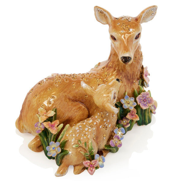 Load image into Gallery viewer, Jay Strongwater Lucy & Leo Deer and Fawn Figurine