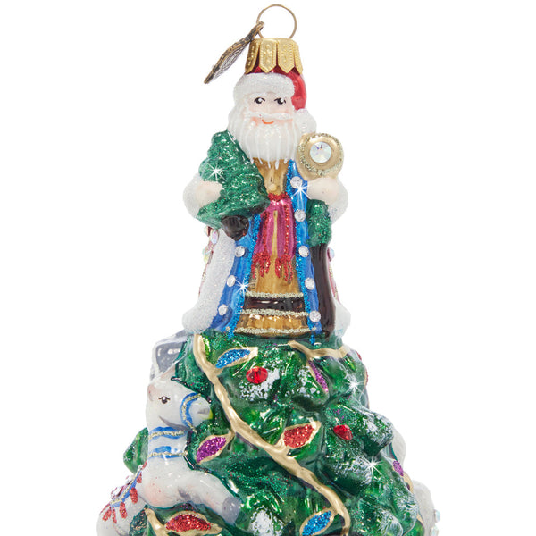 Load image into Gallery viewer, Jay Strongwater Decorated For Christmas Ornament