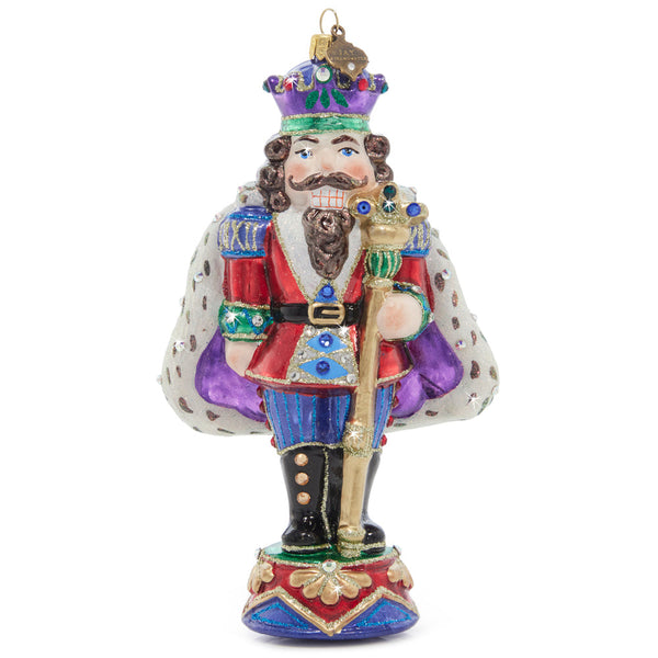 Load image into Gallery viewer, Jay Strongwater Fancy Nutcracker Ornament