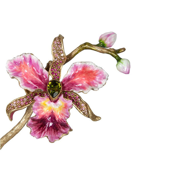 Load image into Gallery viewer, Jay Strongwater Marietta Orchid Objet - Flora