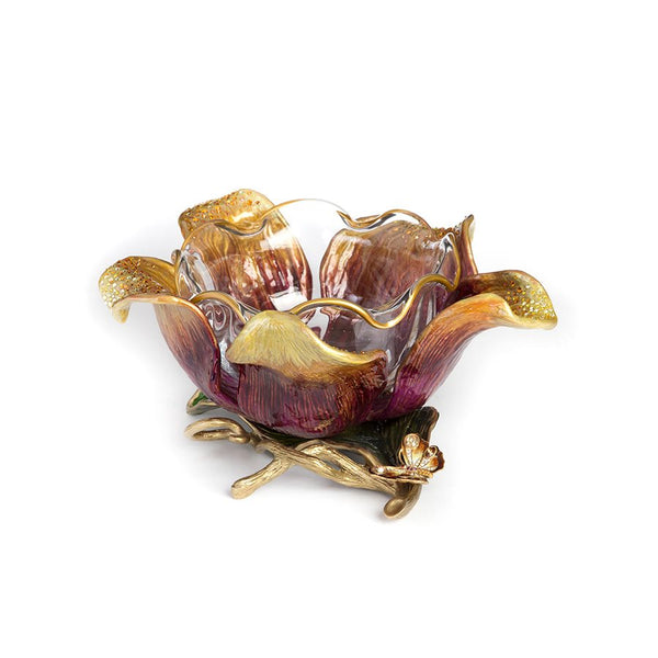 Load image into Gallery viewer, Jay Strongwater Ellie Flower Bowl