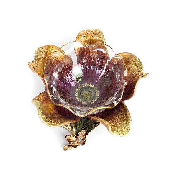 Load image into Gallery viewer, Jay Strongwater Ellie Flower Bowl