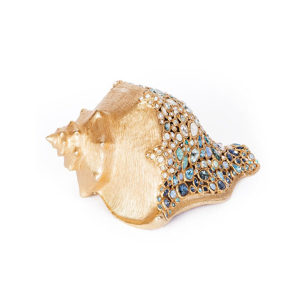Load image into Gallery viewer, Jay Strongwater Geneva Conch Shell Figurine