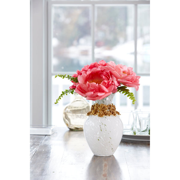 Load image into Gallery viewer, Jay Strongwater Suzanne Rose Vase