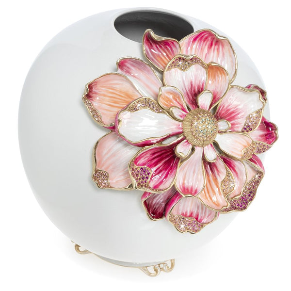 Load image into Gallery viewer, Jay Strongwater Dolly - Magnolia Vase