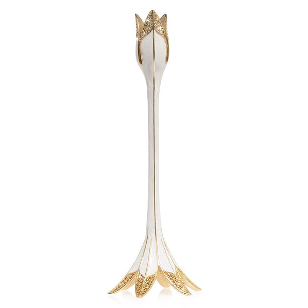 Load image into Gallery viewer, Jay Strongwater Ambrosius - Tulip Tall Candle Stick Holder
