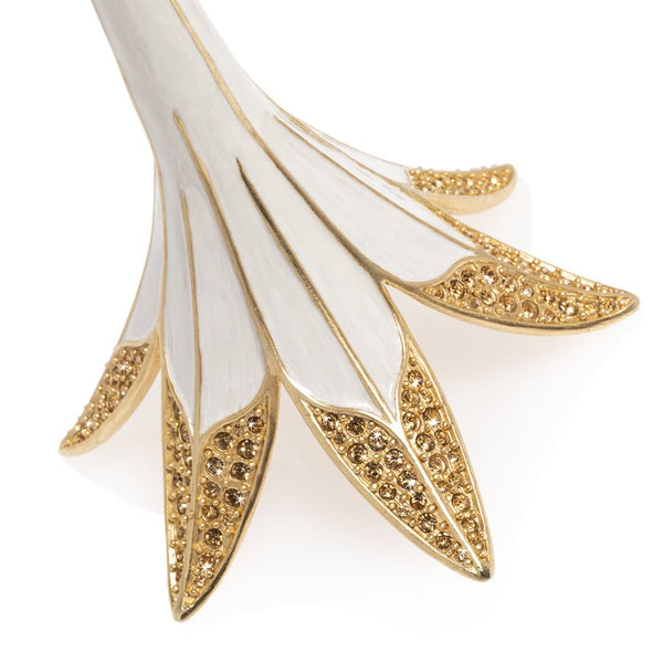 Load image into Gallery viewer, Jay Strongwater Ambrosius - Tulip Tall Candle Stick Holder