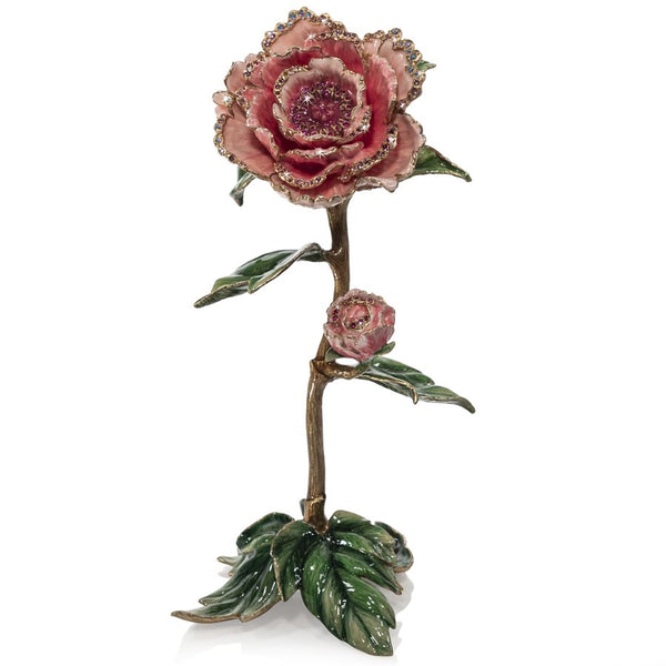 Load image into Gallery viewer, Jay Strongwater Kora Peony Objet