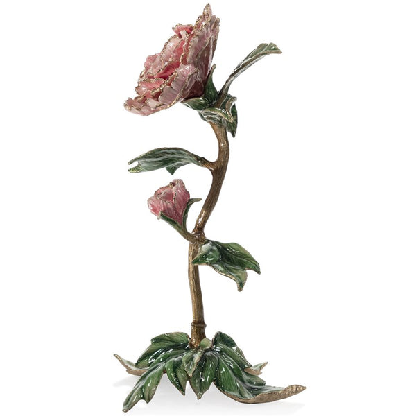 Load image into Gallery viewer, Jay Strongwater Kora Peony Objet