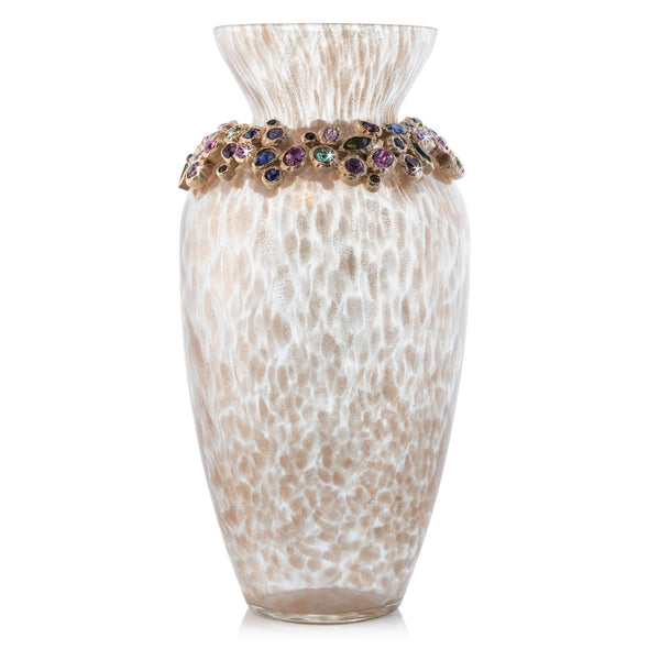 Load image into Gallery viewer, Jay Strongwater Norah Bejeweled Vase - Bouquet