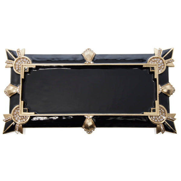 Load image into Gallery viewer, Jay Strongwater Charles Art Deco Tray