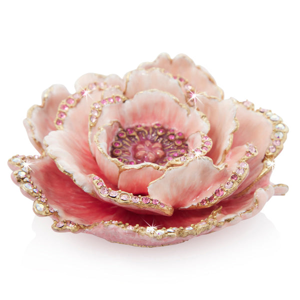 Load image into Gallery viewer, Jay Strongwater Briar Peony Tabletop Objet