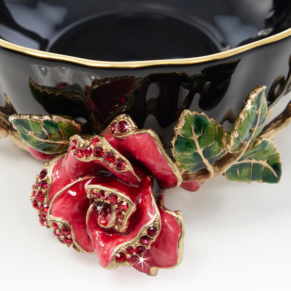 Load image into Gallery viewer, Jay Strongwater Catherine Nightbloom Bowl