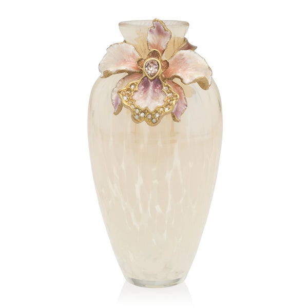Load image into Gallery viewer, Jay Strongwater Audra Orchid Mini Vase