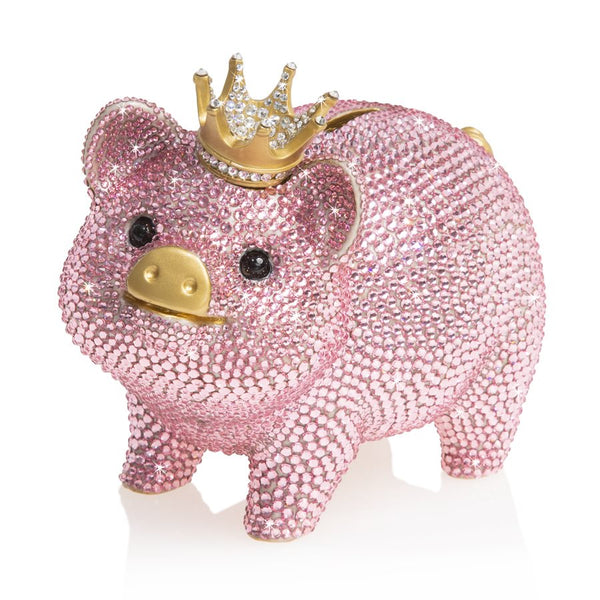 Load image into Gallery viewer, Jay Strongwater Gatsby - Pave Piggy Bank