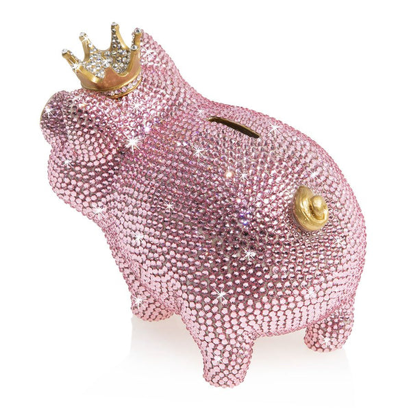 Load image into Gallery viewer, Jay Strongwater Gatsby - Pave Piggy Bank