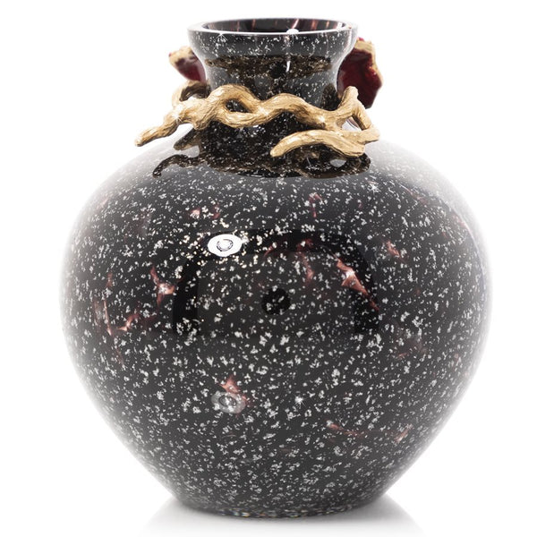 Load image into Gallery viewer, Jay Strongwater Small Night Bloom Rose Vase