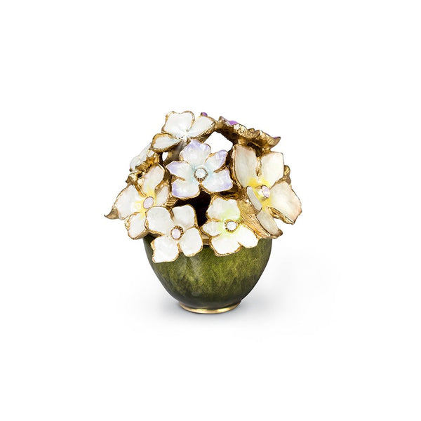 Load image into Gallery viewer, Jay Strongwater Carla Hydrangea Small Box - Meadow